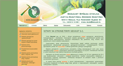 Desktop Screenshot of geojust.pl
